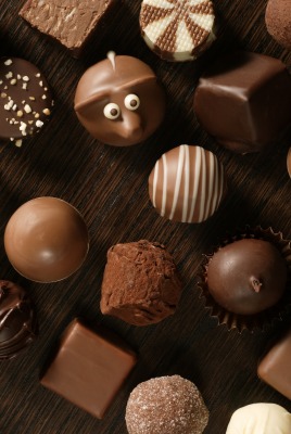 шоколад конфеты коробка