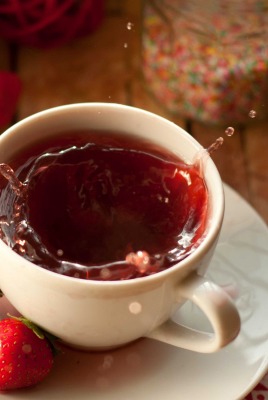еда чай клубника конфеты food tea strawberry candy
