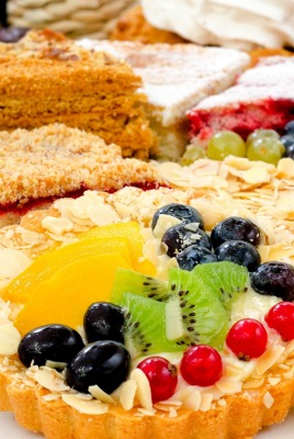 выпечка ягоды пирог cakes berries pie