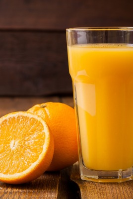 апельсиновый фреш апельсины стакан