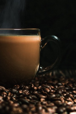 кофе кофейные зерна чашка