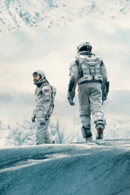Interstellar фильм космонавты снег зима