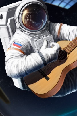 астронафт гитара невесомость