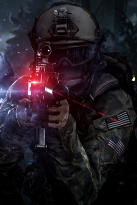 оружие солдат США battlefield игры