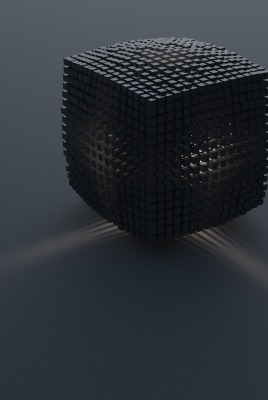 графика куб 3D