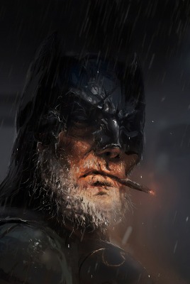 бэтмен сигара дождь персонаж