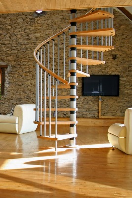 гостиная лестница living room stairs