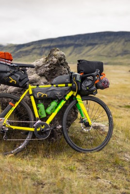 велосипед путешествие исландия долина
