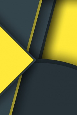 фигура желтый геометрия материальный дизайн
