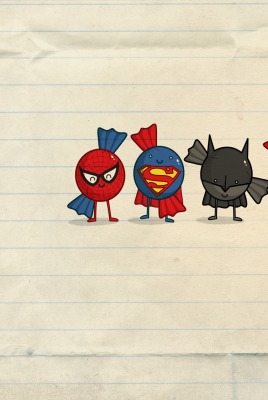 супергерои лист рисунок superheroes sheet figure