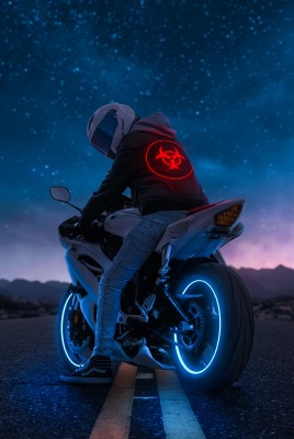 мотоциклы космос дорога