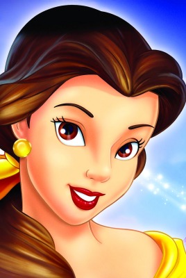 принцесса лицо мультфильм