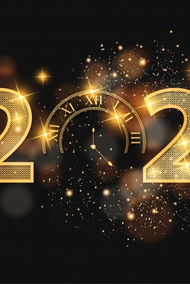 новый год 2022 блеск боке