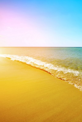 Море лето солнце вода песок желтый