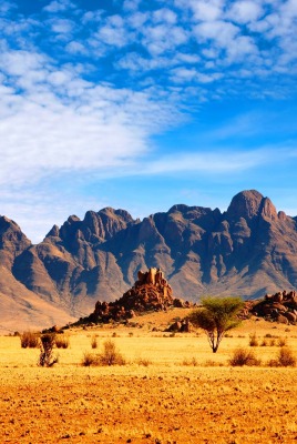 Скалы природа пустыня
