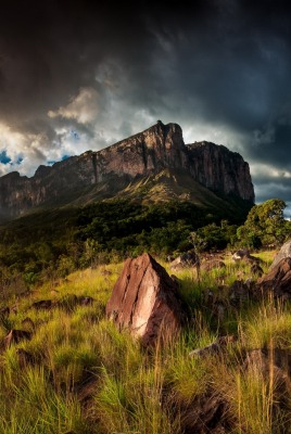 природа трава горы скалы небо облака солнце nature grass mountains rock the sky clouds sun