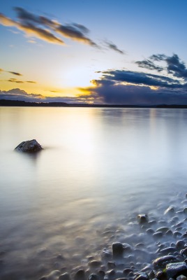 природа море горизонт облака небо камни nature sea horizon clouds the sky stones