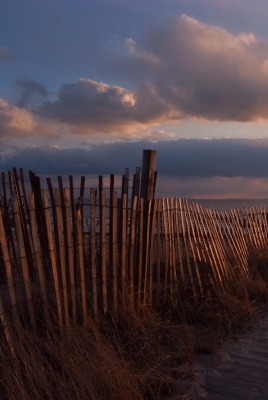 забор море берег the fence sea shore