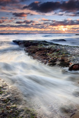 природа море горизонт небо облака камни nature sea horizon the sky clouds stones