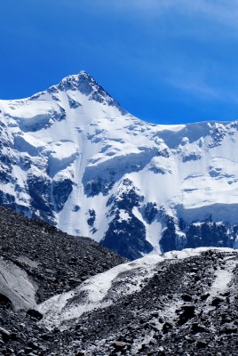 горы снег вершины mountains snow the top