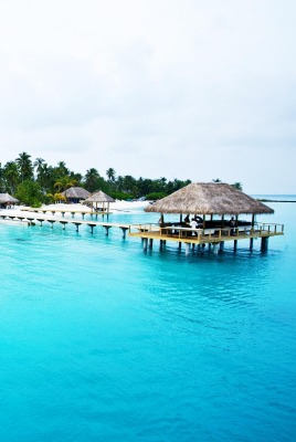 остров мальдивы домики island the Maldives houses