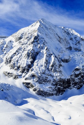 горы снег mountains snow