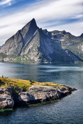 природа горы скалы река nature rock river mountains