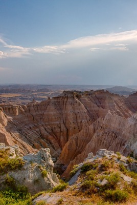 каньон ущелье горизонт скалы