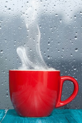 чашка пар капли вода дождь стекло Cup couples drops water the rain glass