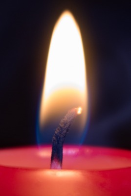 свеча пламя фитилек