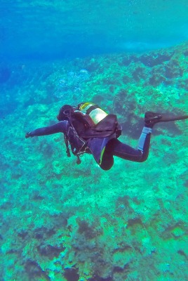 дайвинг глубина под водой океан