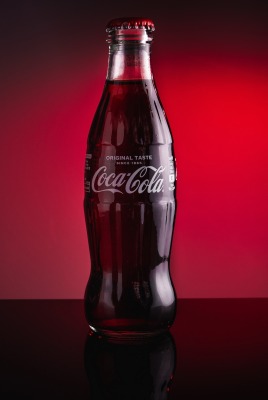 кока-кола бутылка фон