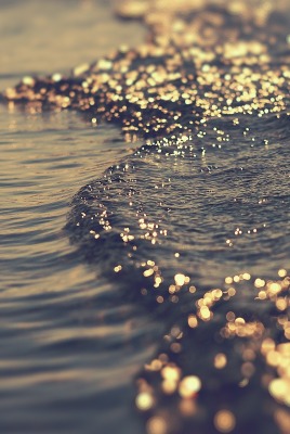 блики вода волны отражение