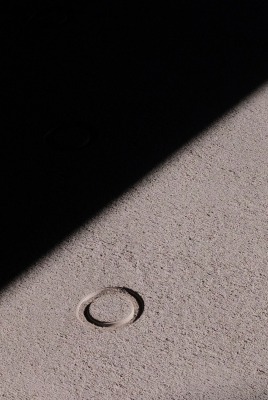 бетон круги тень