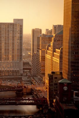 архитектура страны город Чикаго США