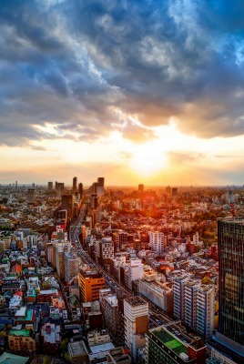 архитектура небо облака страны Токио Япония