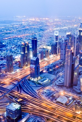 страны архитектура Дубаи Объедененные Арабские Эмираты