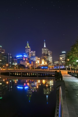страны архитектура Мельбурн ночь австралия country architecture Melbourne night Australia