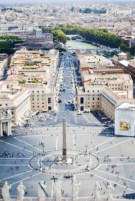 Рим Площадь Собора Святого Петра