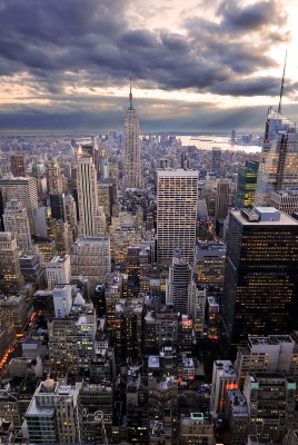 нью-йорк небосребы высота