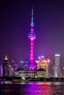 небоскребы город китай