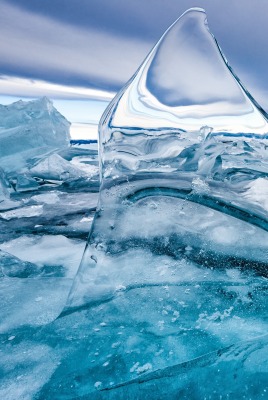 льдина лед море преломление