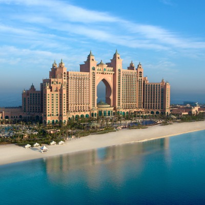 страны архитектура море Объединенные Арабские Эмираты