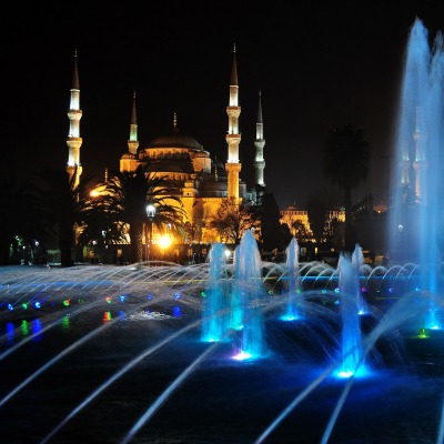 страны архитектура Голубая мечеть Стамбул