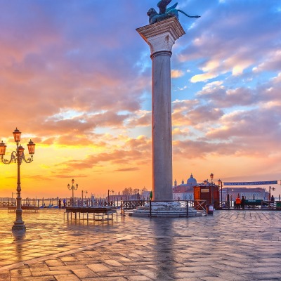 страны архитекура солнце площадь сан марко Италия Венеция