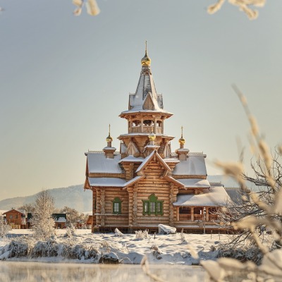 зима церковь архитектура