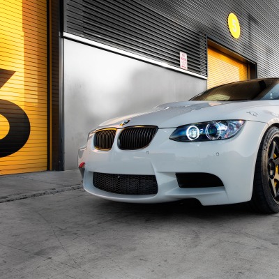 BMW M5 white