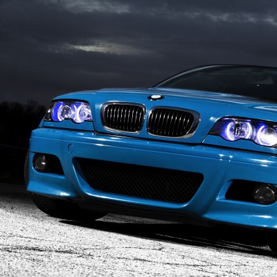 Синий bmw m3 e46