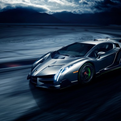 Lamborghini Veneno вираж скорость