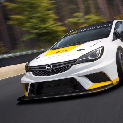 спортивный автомобиль белый opel astra tcr